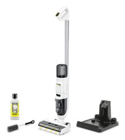 Kärcher FCV 2 Natural N aspirapolvere senza filo Bianco Senza sacchetto