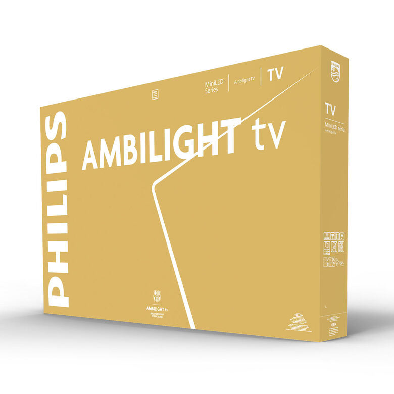 Philips Ambilight TV 55MLED920 4K QD MiniLED 139cm 55" Smart TV Dolby Vision and Dolby Atmos Titan OS