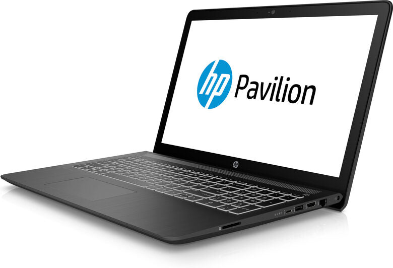 HP Pavilion Power 15-cb028nl Computer portatile 39,6 cm (15.6") Full HD Intel® Core™ i7 di settima generazione 8 GB DDR4-SDRAM 1128 GB HDD+SSD NVIDIA® GeForce® GTX 1050 Windows 10 Home Nero