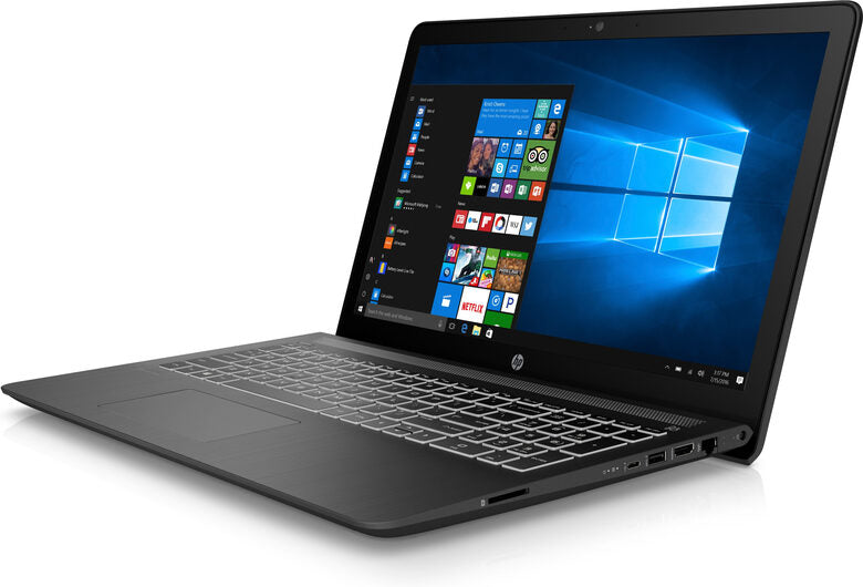 HP Pavilion Power 15-cb028nl Computer portatile 39,6 cm (15.6") Full HD Intel® Core™ i7 di settima generazione 8 GB DDR4-SDRAM 1128 GB HDD+SSD NVIDIA® GeForce® GTX 1050 Windows 10 Home Nero