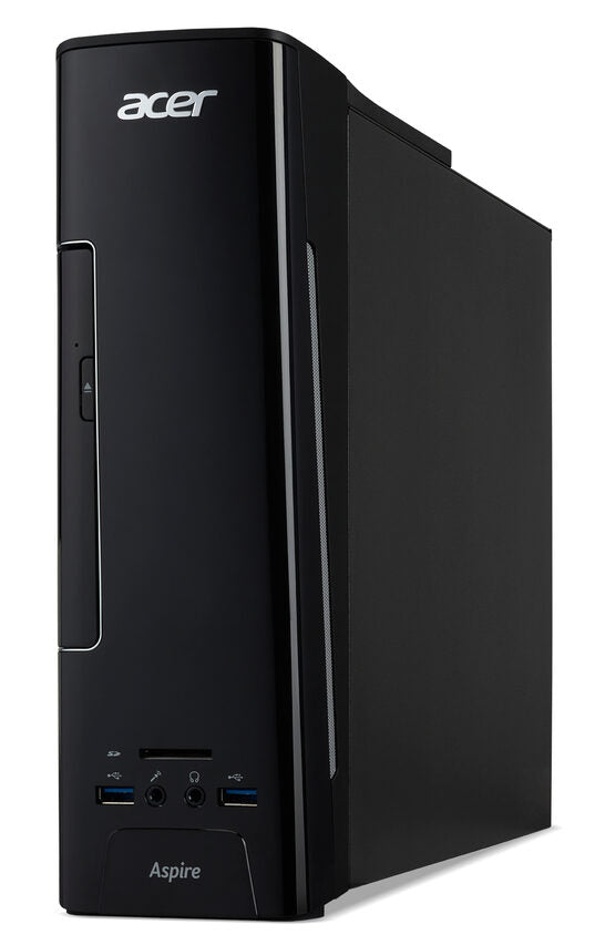 Acer Aspire XC-730 DDR3L-SDRAM J3355 Tower Intel® Celeron® 4 GB 1000 GB HDD Windows 10 Home PC Nero