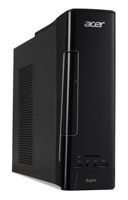 Acer Aspire XC-730 DDR3L-SDRAM J3355 Tower Intel® Celeron® 4 GB 1000 GB HDD Windows 10 Home PC Nero