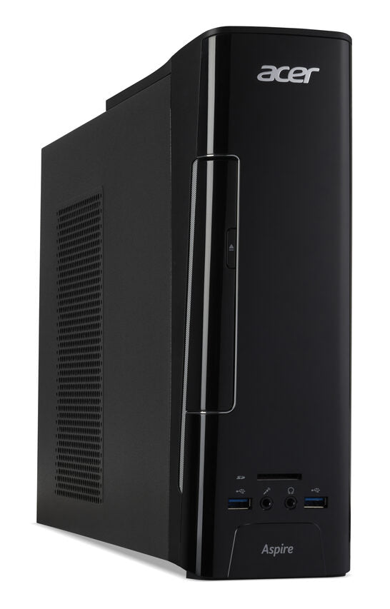 Acer Aspire XC-730 DDR3L-SDRAM J3355 Tower Intel® Celeron® 4 GB 1000 GB HDD Windows 10 Home PC Nero