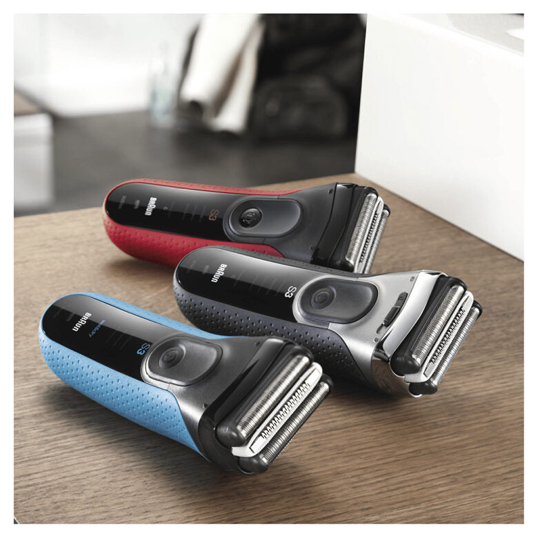 Braun Series 3 ProSkin 3000s Rasoio Elettrico, Nero - Ricaricabile
