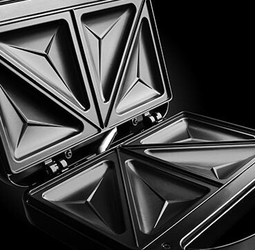 Russell Hobbs Fiesta tostiera 750 W Nero, Acciaio inox