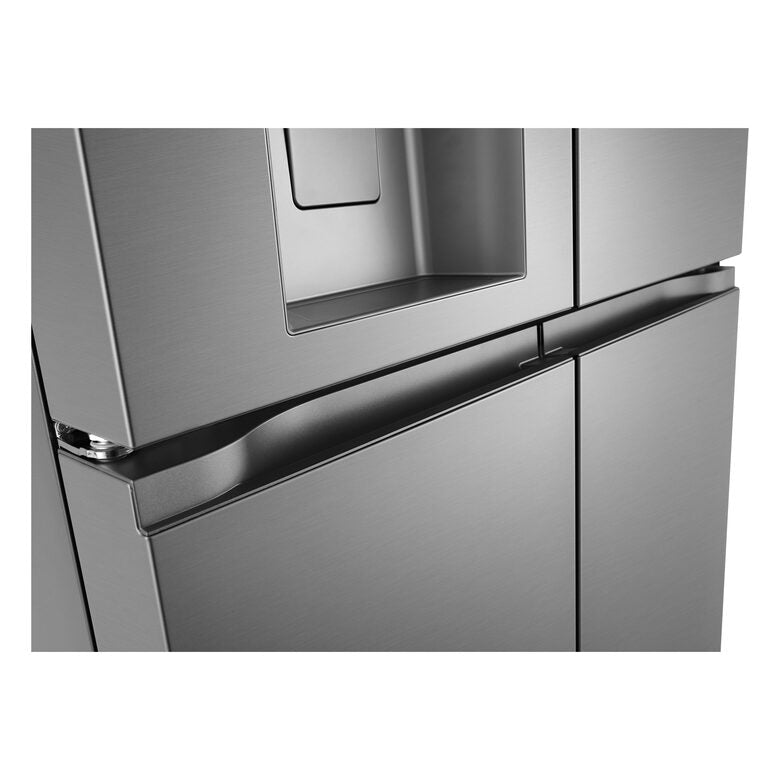 LG GML860PYFE Frigorifero Multidoor Slim, Classe E, 506L, Wi-Fi, Linear Cooling, Smart Diagnosis, Total No Frost,Argento