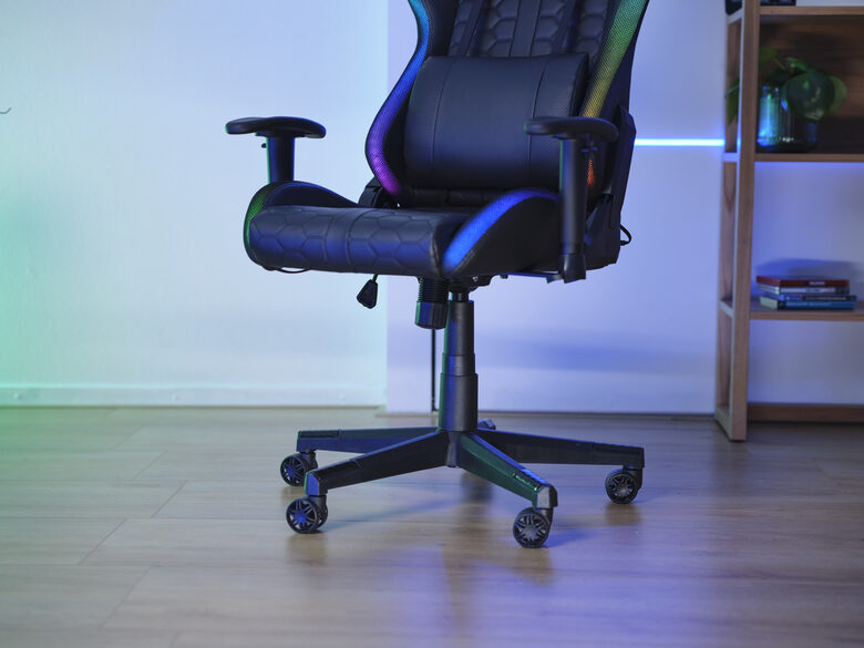 Trust GXT 716 Rizza Sedia per gaming universale Sedia tappezzata Nero