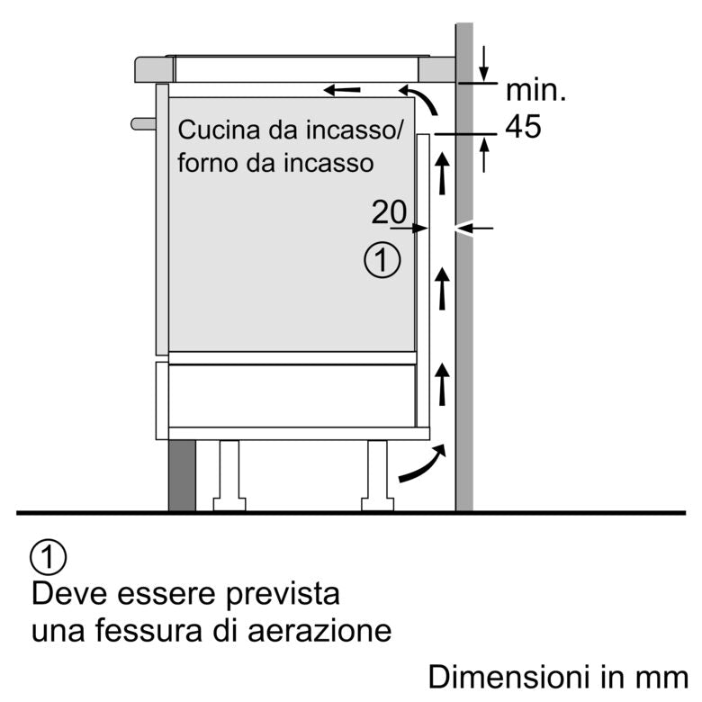 Bosch Serie 6 PIX631HC1E piano cottura Nero Da incasso 60 cm Piano cottura a induzione 4 Fornello(i)