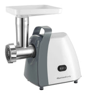 Melchioni 118420214 tritacarne 250 W Grigio, Stainless steel, Bianco