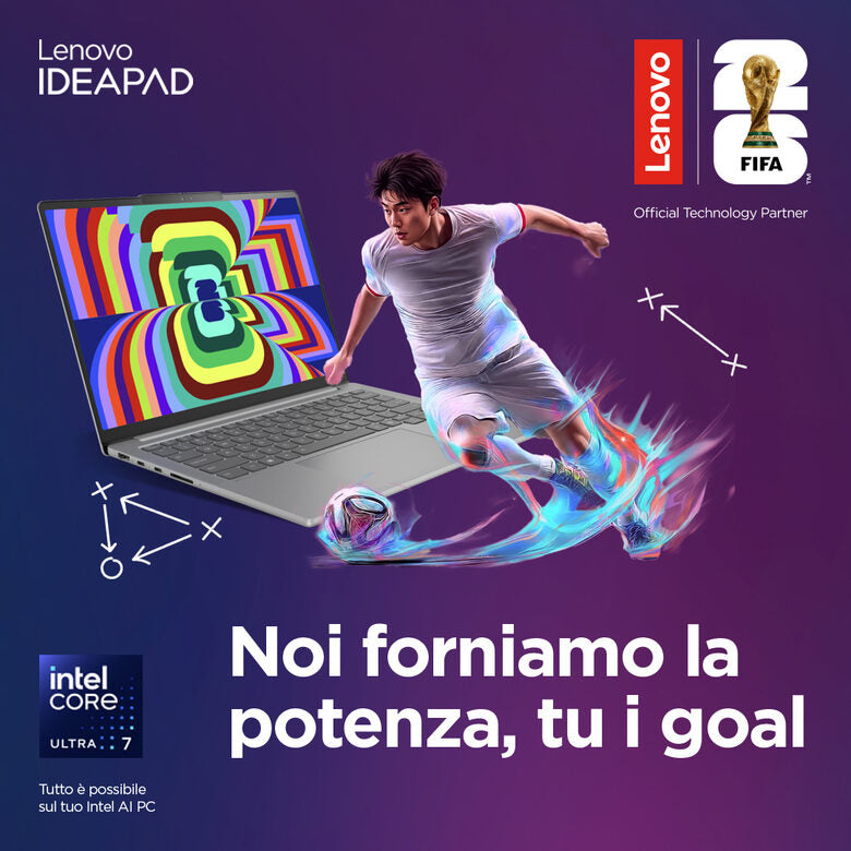 Lenovo IdeaPad | Notebook Slim 5 | Display 16.0'' WUXGA (1920x1200) | Processore INTEL Core Ultra 9 185H | Memoria RAM 32GB | Memoria SSD 1TB | Scheda grafica Integrata | Sistema Operativo Windows 11 Home | LUNA_GREY | Caricatore NON incluso