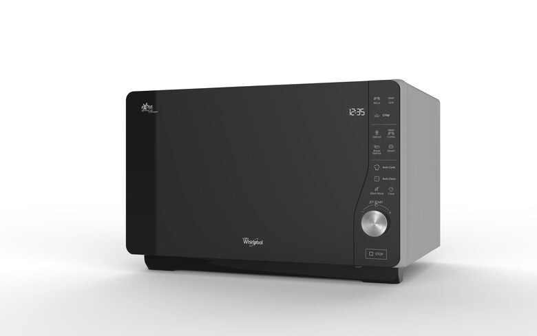 Whirlpool MWF 427 SL Superficie piana Microonde combinato 25 L 800 W Nero, Argento