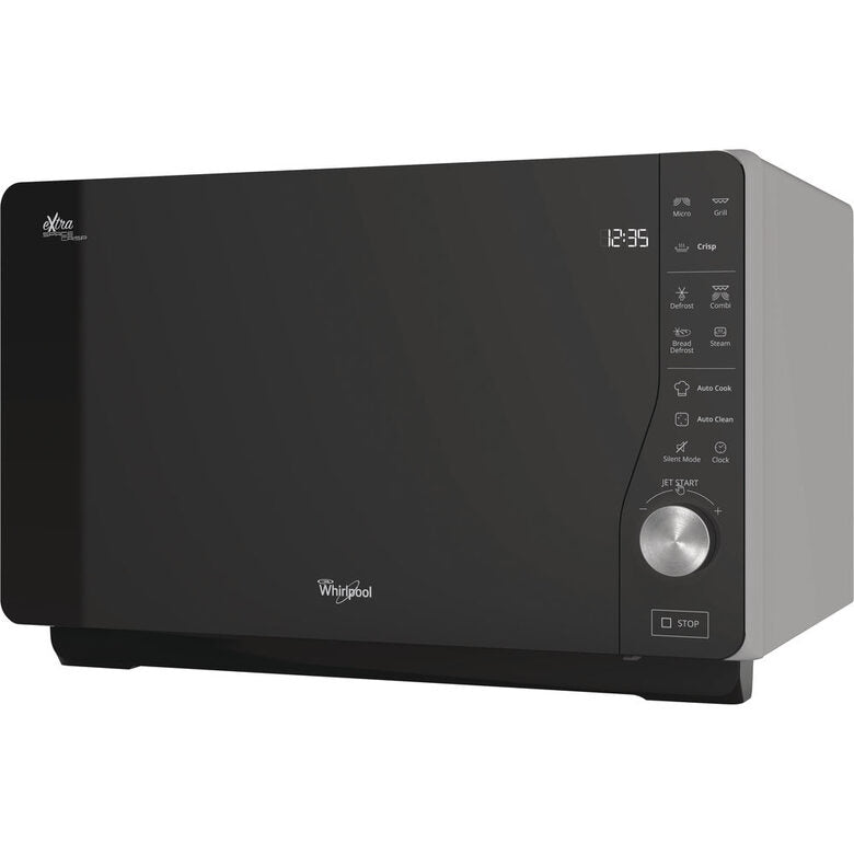 Whirlpool MWF 427 SL Superficie piana Microonde combinato 25 L 800 W Nero, Argento