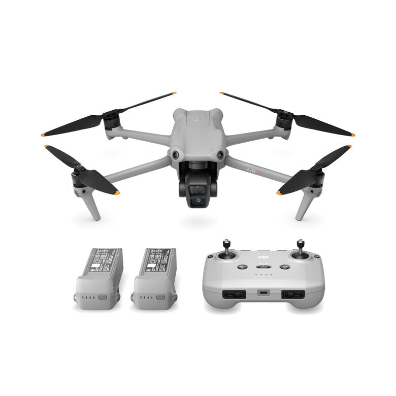 DJI Air 3 Fly More Combo Drone 4 rotori Quadrirotore 48 MP 3840 x 2160 Pixel 4241 mAh Nero, Grigio