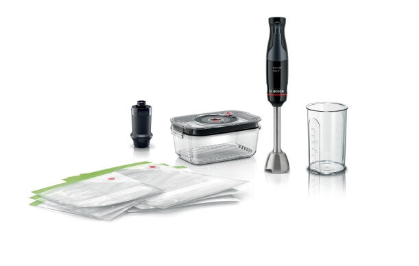 Bosch Serie 4 MSM4B6V2 Frullatore ad immersione 1000 W Antracite, Nero