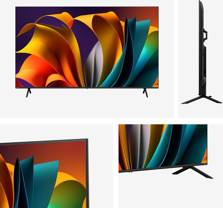 Hisense 85A69N Televisione Smart TV 85 Pollici Led 4K Uhd Ai Upscaler