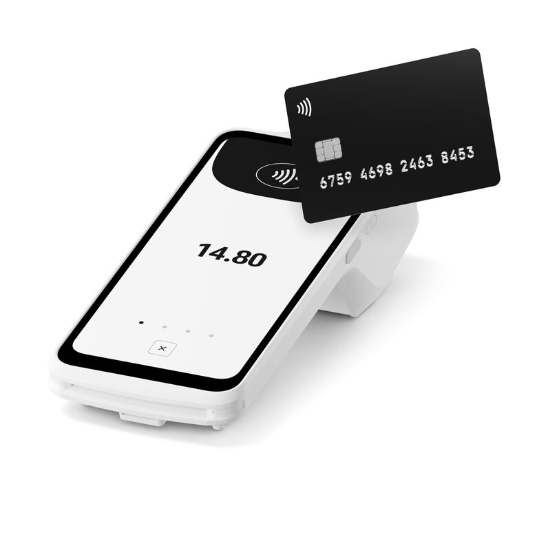 SumUp Terminal lettore di card readers USB Wi-Fi + 4G Bianco