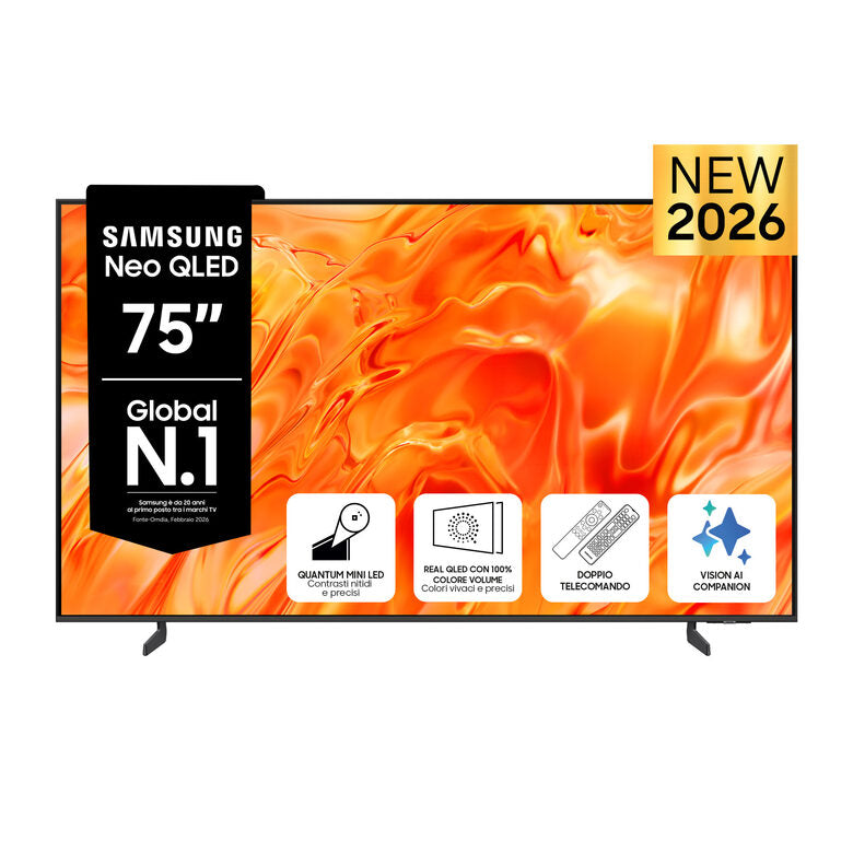 Samsung 75" Neo QLED QN70H 4K Vision AI Smart TV (2026)