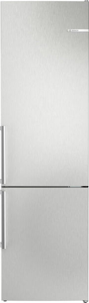 Bosch Serie 4 KGN39VLCT Frigorifero combinato da libera installazione 203 x 60 cm Metal look Classe C