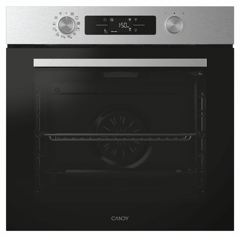Candy CA6 N5B3EHTX Forno a Incasso 78 L A++ Nero, Acciaio inossidabile