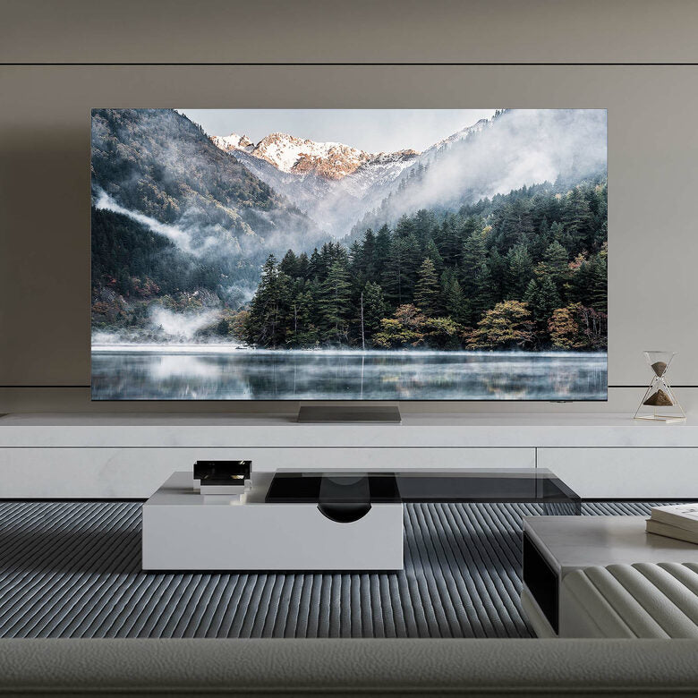 Samsung QE75QN900DTXZT Televisione Smart TV 75 Pollici Qled 8K Neo Graphite Black  NQ8 AI GEN3 Processor 8K AI Upscaling Pro Infinity Air Design Dolby Atmos