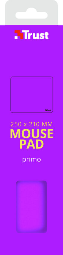 Trust Primo Tappetino per mouse per gioco da computer Porpora