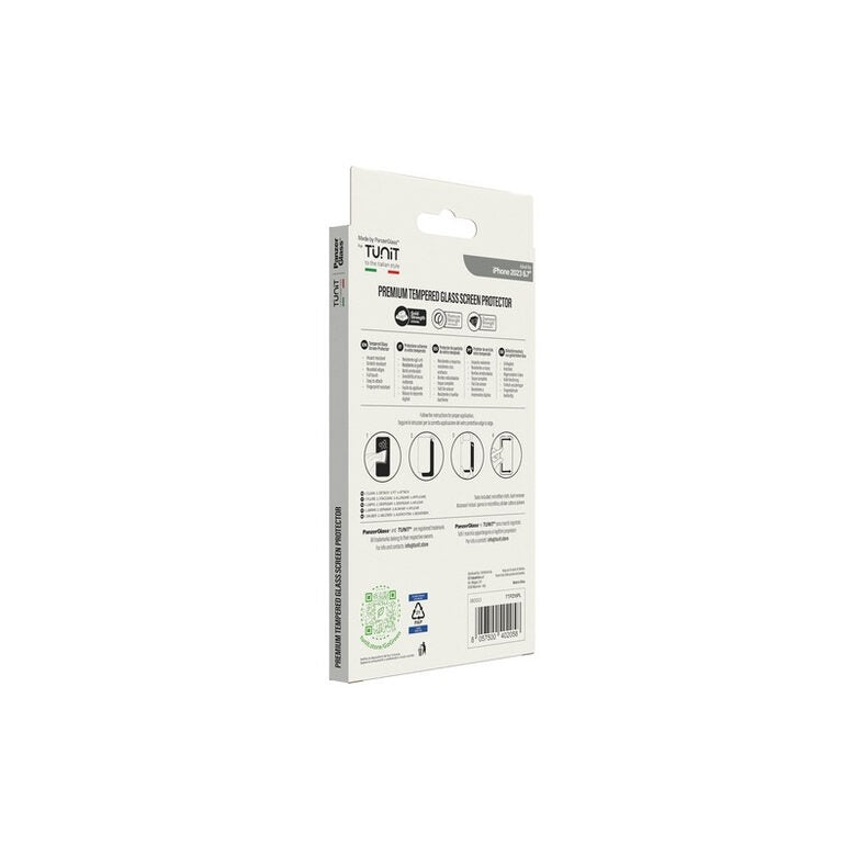 TUNIT TTPZ15PL protezione per lo schermo e il retro dei telefoni cellulari Pellicola proteggischermo trasparente Apple 1 pz