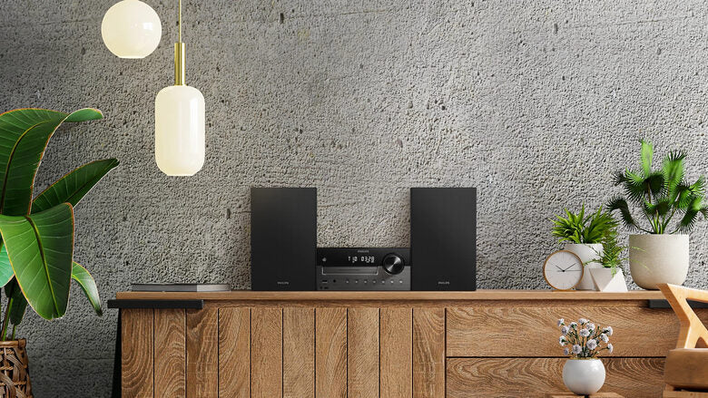 Philips TAM4505M2/12 set audio da casa Microsistema audio per la casa 80 W Nero, Grigio scuro
