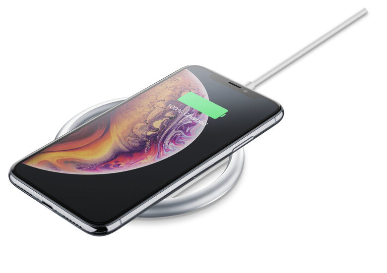 Cellularline WIRELESS FAST CHARGER KIT - iPhone X / 8 Plus / 8 Caricabatterie Wireless per dispositivi Apple Bianco