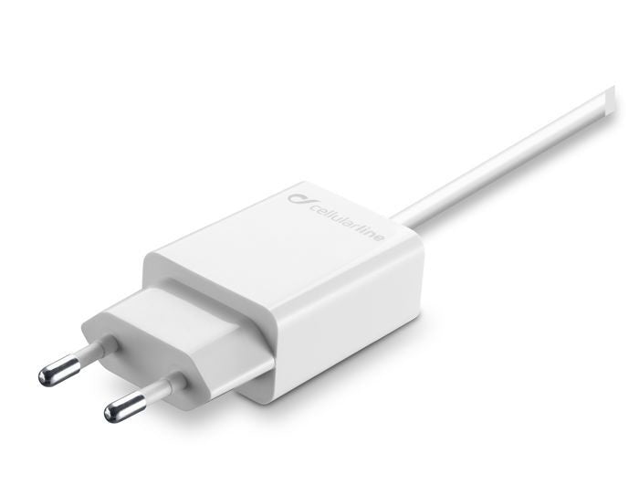 Cellularline WIRELESS FAST CHARGER KIT - iPhone X / 8 Plus / 8 Caricabatterie Wireless per dispositivi Apple Bianco