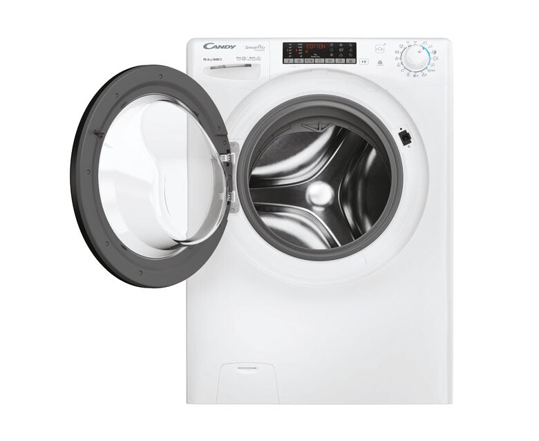 Candy CSOW61066TWMB6-S Lavasciuga A Libera Installazione 10 Kg, 1600 Giri, Smart Pro Inverter, Wi-Fi + Bluetooth, Snap&Wash, Classe D, Bianco