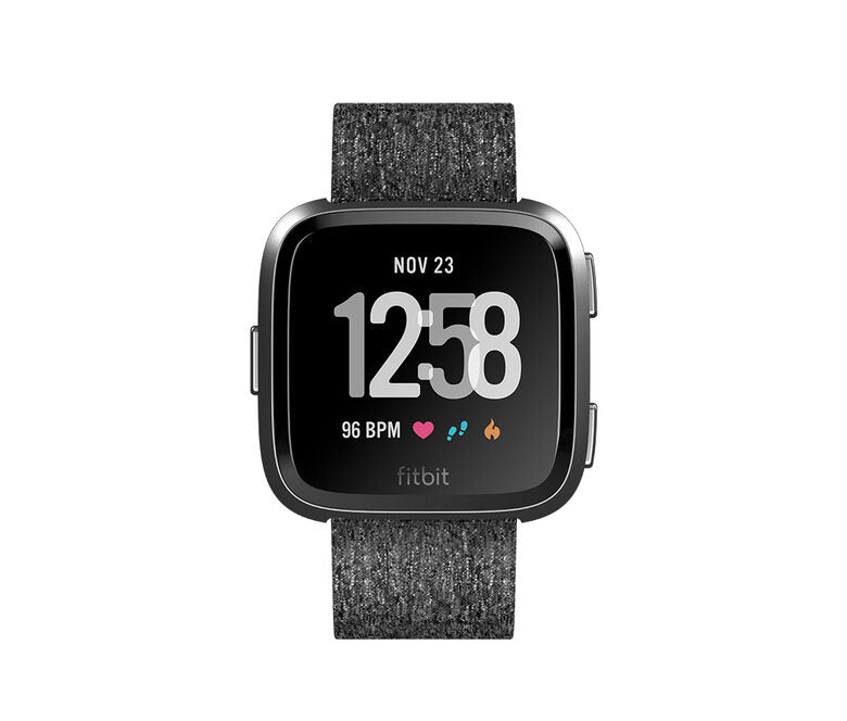Fitbit Versa 3,4 cm (1.34") LCD Nero, Grigio GPS (satellitare)