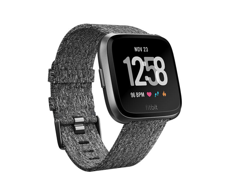 Fitbit Versa 3,4 cm (1.34") LCD Nero, Grigio GPS (satellitare)