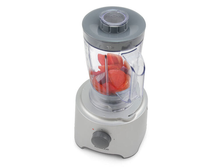 Kenwood Multipro Compact FDP301SI robot da cucina 800 W 2,1 L Grigio, Argento, Trasparente