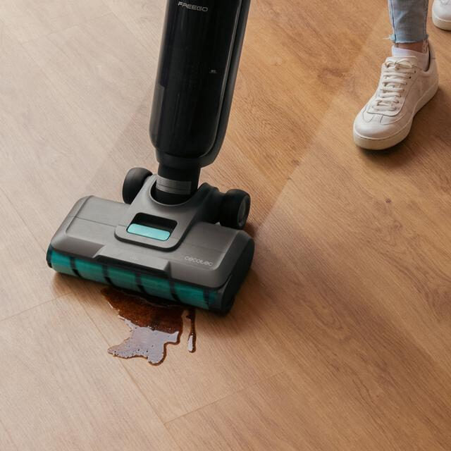 Cecotec FreeGo Wash&Vacuum Spray 5852 Lavasciuga Per Pavimenti Elettrico Senza Filo