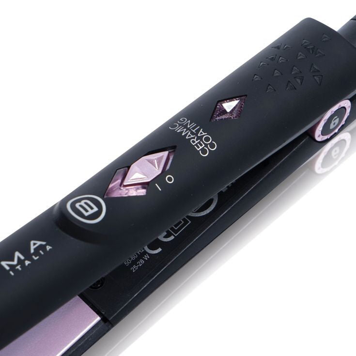 Imetec 11640 messa in piega Piastra per capelli Caldo Nero 28 W 1,8 m