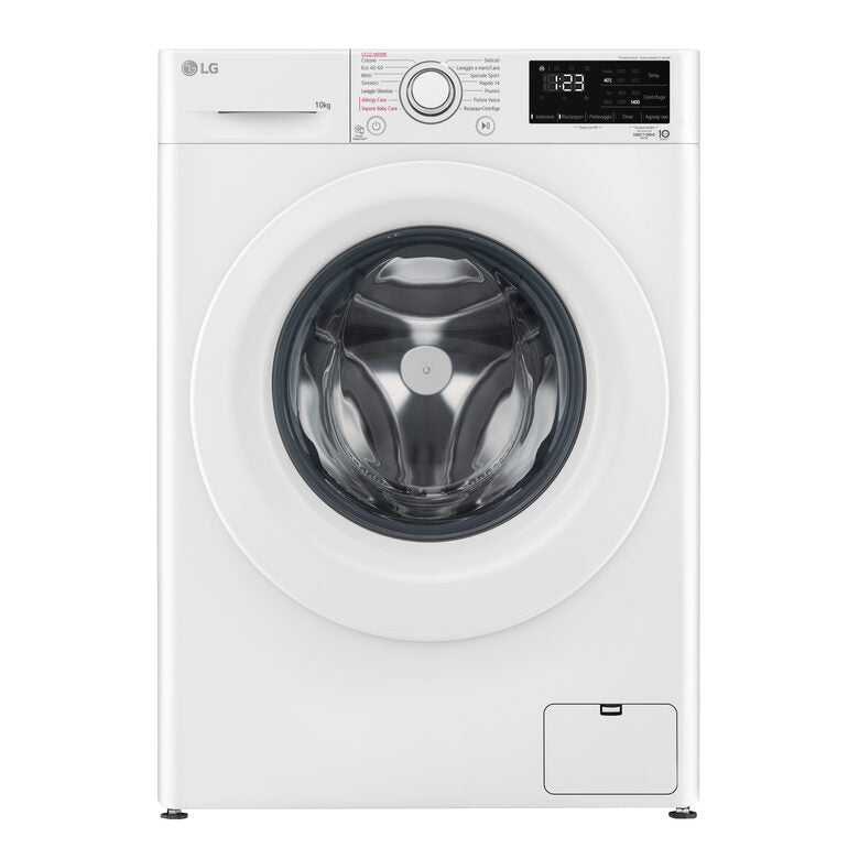 LG F4WV309S3AA Lavatrice 9kg AI DD™, Classe A/A/A, 1400 giri, Lavaggio a vapore