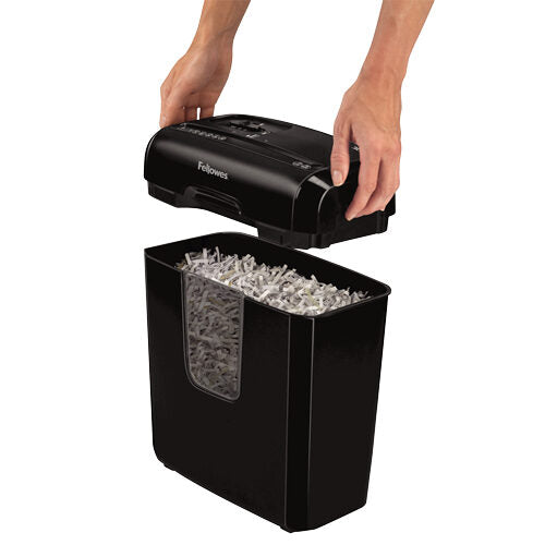 Fellowes Powershred 3C distruggi documenti Triturazione incrociata 22 cm Nero