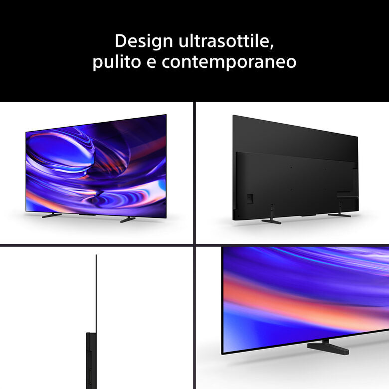 Sony K-83A65 2,11 m (83") 4K Ultra HD Smart TV Wi-Fi Nero