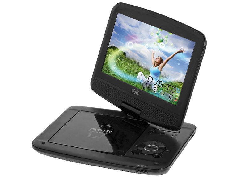 Trevi DVBX 1418 HE Lettore DVD portatile Convertibile 22,9 cm (9") 800 x 480 Pixel Nero