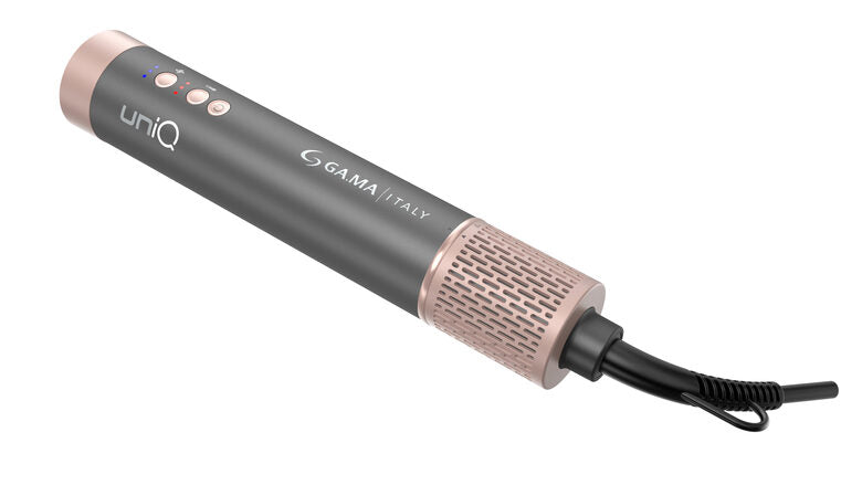 GA.MA Multistyler Uniq Flow con 4 accessori intercambiabili. Asciugacapelli, spazzola ovale e 2 coanda arricciacapelli
