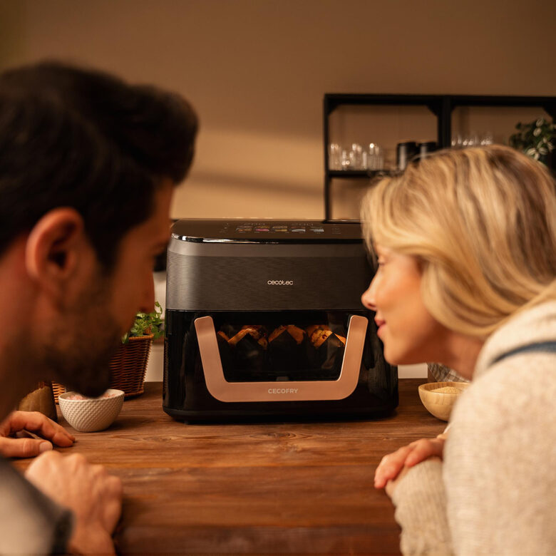 Cecotec Cecofry & Grill Smokin' 11000 Plus Singolo 11 L Indipendente 2900 W Friggitrice ad aria calda Nero