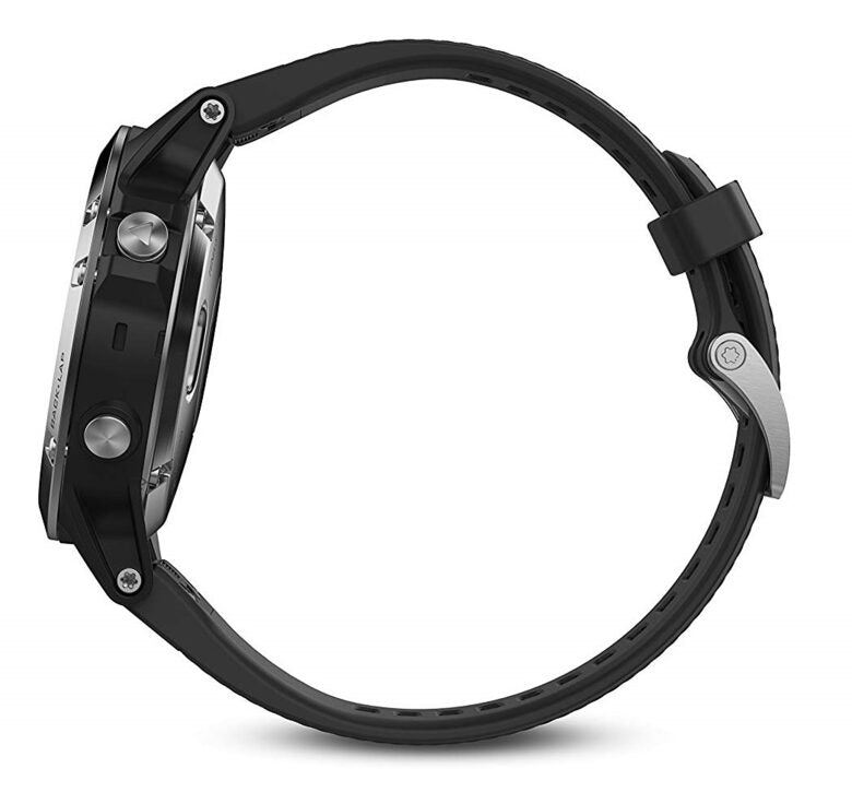 Garmin fēnix 5 orologio sportivo Bluetooth 240 x 240 Pixel Nero, Argento