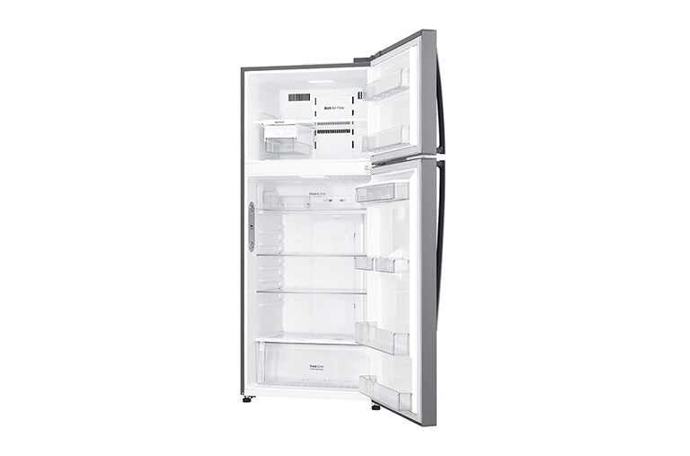 LG GTF744PZPED Frigorifero Combinato A Libera Installazione, Wi-Fi, Dispenser Acqua, Classe E, Inox