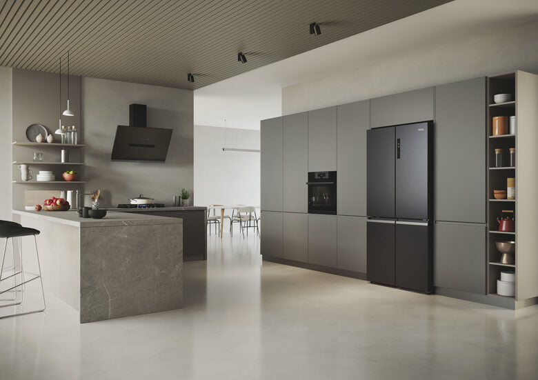 Haier Cube 90 Serie 5 HCR5919ENMB frigorifero 4 porte Libera installazione 528 L E Nero