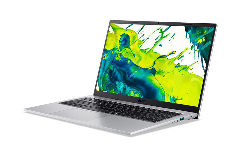 Acer Aspire Go 15 AG15-72P-56LW Intel Core 5 120U Computer portatile 39,6 cm (15.6") Full HD 32 GB DDR4-SDRAM 1 TB SSD Wi-Fi 6 (802.11ax) Windows 11 Home Italiano Argento