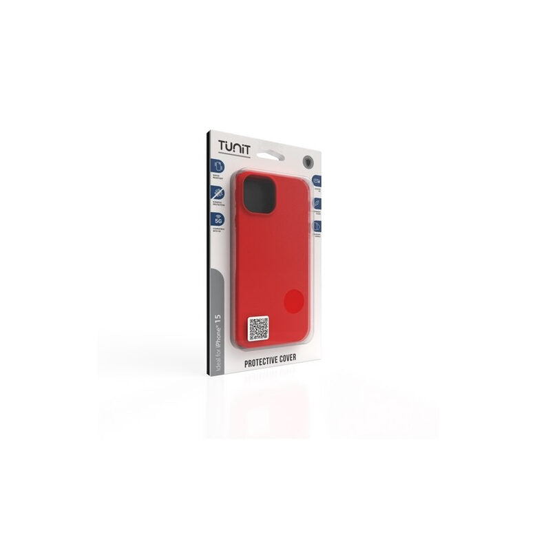 TUNIT TTIP15MSRD custodia per cellulare 15,5 cm (6.1") Cover Rosso