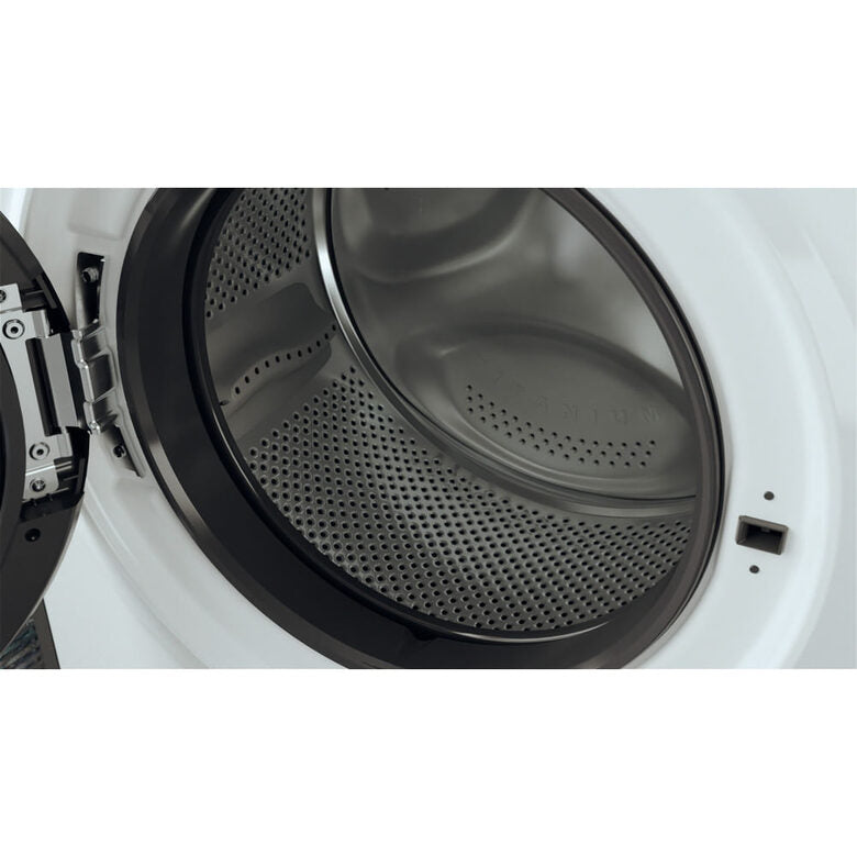 Hotpoint Ariston NF1046WKIT Lavatrice A Libera Installazione 10 Kg, 1400 Giri, Steam Hygiene, Anti Allergy, Antimacchia, Classe A, Bianco