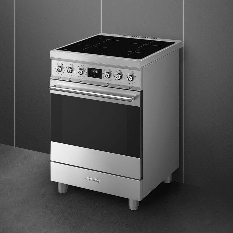 Smeg Cucina con piano cottura Induzione 60x60 cm C6IMXM2 CLASSE A
