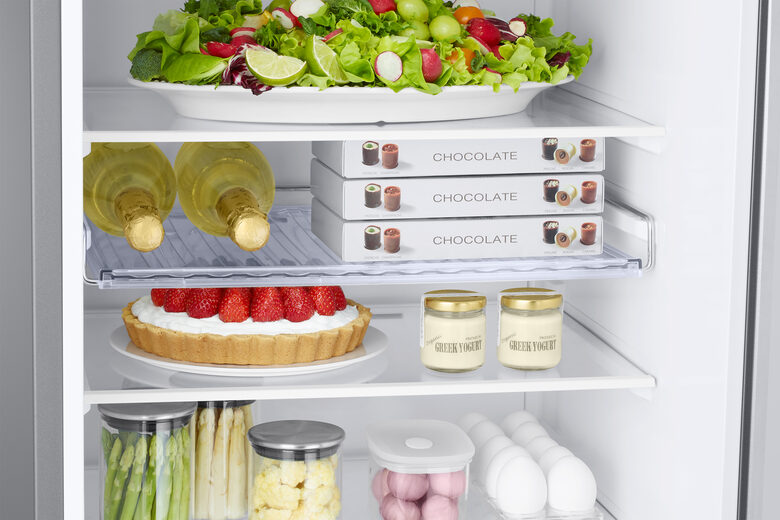 Samsung Frigorifero Combinato EcoFlex AI 2m 390L RB38C672CSA