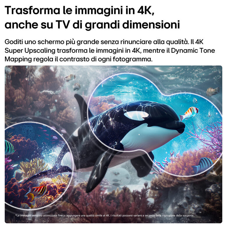 LG QNED AI MiniLED 75'' Serie QNED70B 75QNED70B6A, 4K, AI Magic Remote, 100% Volume colore, 3 HDMI, 20W, SMART TV 2026